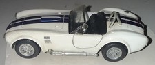 Kinsmart 1965 Shelby Cobra 427 S/C White 1:32 Diecast Toy Car Model Loose