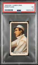 1909 E90-1 American Caramel Eddie Plank PSA 3
