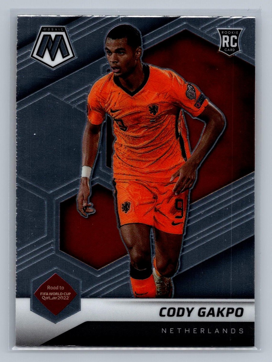 Cody Gakpo 2021-22 Panini Mosaic Road to FIFA World Cup RC
