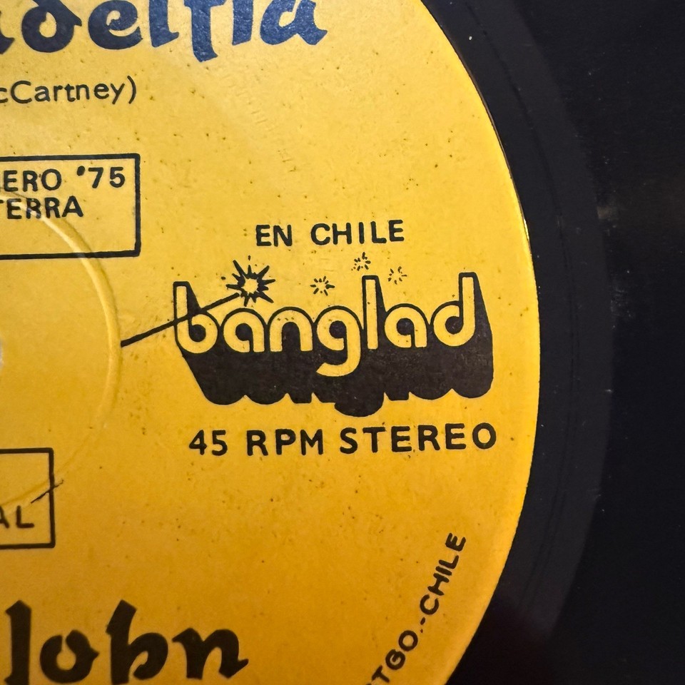 RC31 Elton John ‘Lucy In The Sky’ 7” Vinyl BANGLAD CHILEAN PRESSING EX ...