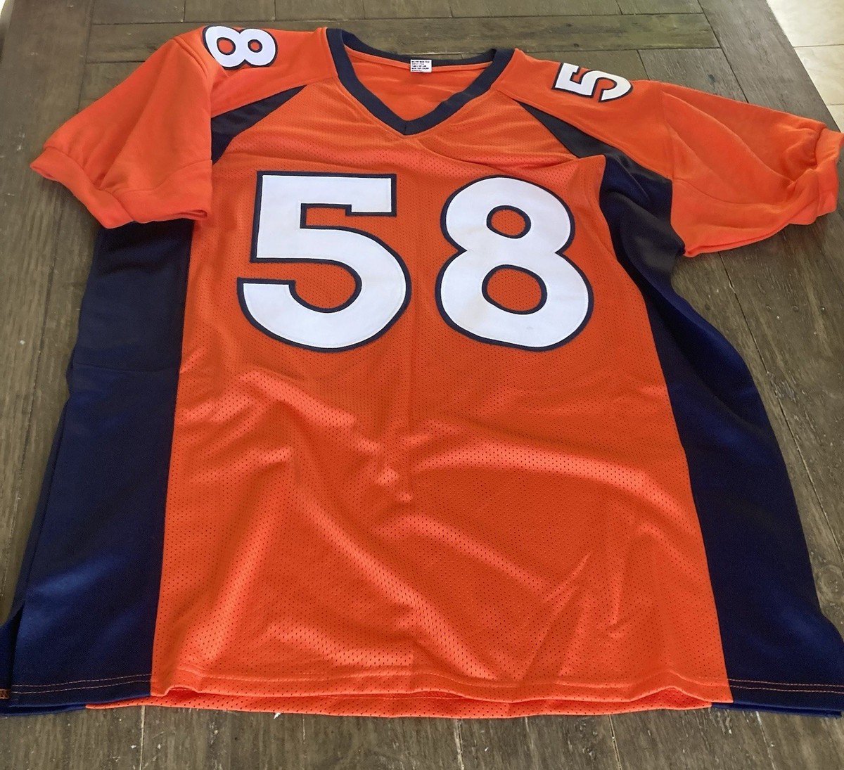 Von Miller #58 Denver Broncos Super Bowl 50 MVP Signed NFL Jersey