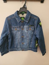 John Deere Boys Denim Trucker Jacket