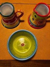 festin coquin, geschirr aus der Provence, handgearbeitet & - gemalt. Zustand