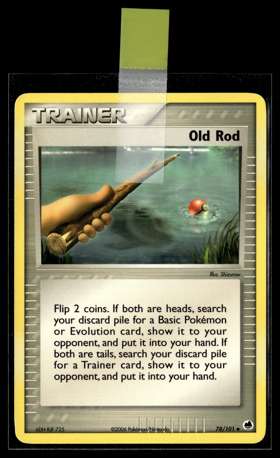 Pokemon TCG Dragon Frontiers #78/101 Old Rod MINT