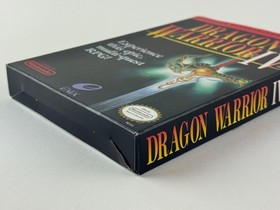 Dragon Warrior 4 (Nintendo NES, 1992) CIB Complete w/Protector, Manual & Box VGC