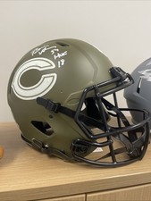 Chicago Bears Brian Urlacher Signed Salute to Service Fullsize Helmet