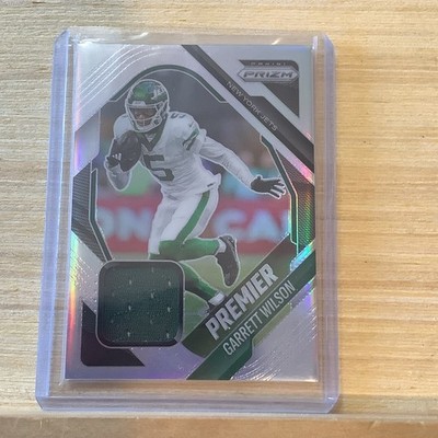 Garrett Wilson #PJY-GWN #38 2025 Panini Prizm Premier Jersey New York Jets!!!