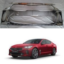 REAL CARBON FIEBER FRONT BUMPER KITS ON GENUINE PARTS FOR KIA STINGER 2022~2026
