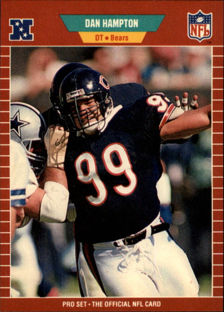 1989 Pro Set #41 Dan Hampton - FB