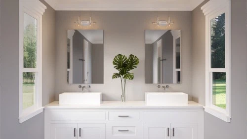 Quoizel DNY8602 Black Danbury 2-Light 16"W Bathroom Vanity Light - Picture 3 of 10