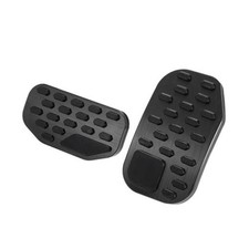Brake Gas Pedal Pads - Auto Accelerator Pedal Covers - for Ford F-150 Black