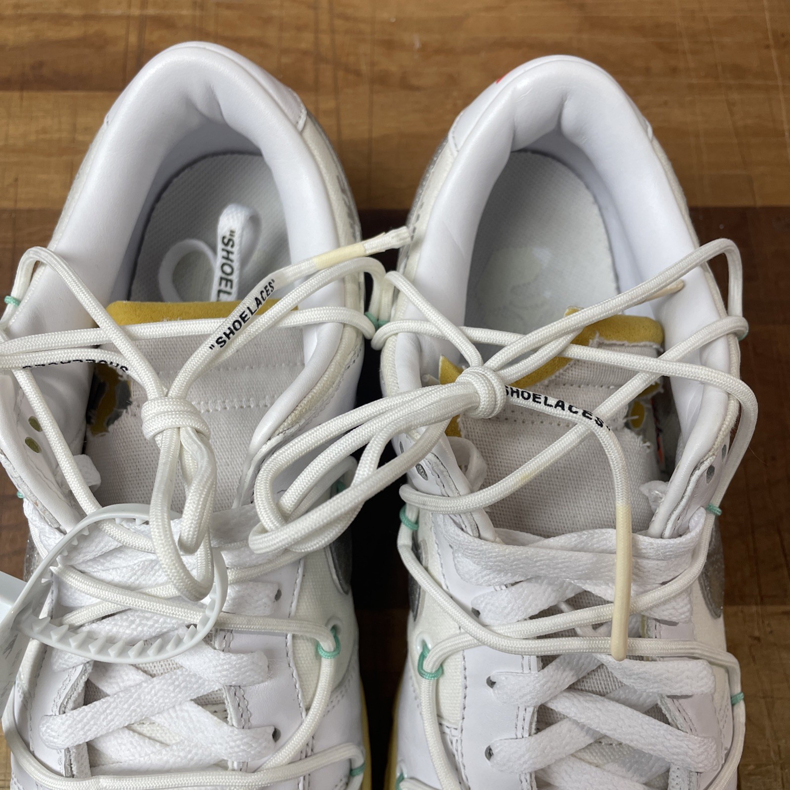 OFF WHITE X NIKE Taglia 10 Nike Off White x Dunk Low Lotto 01 di 50