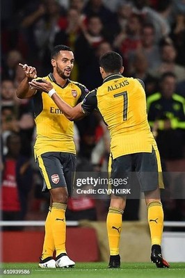 ALEXIS SANCHEZ #7 MEN'S FC ARSENAL 2016/2017 SOCCER FOOTBALL SHIRT
