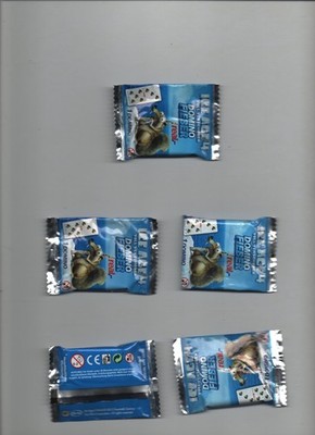 (3) Ice Age 4 Dominosteine 5 Stück