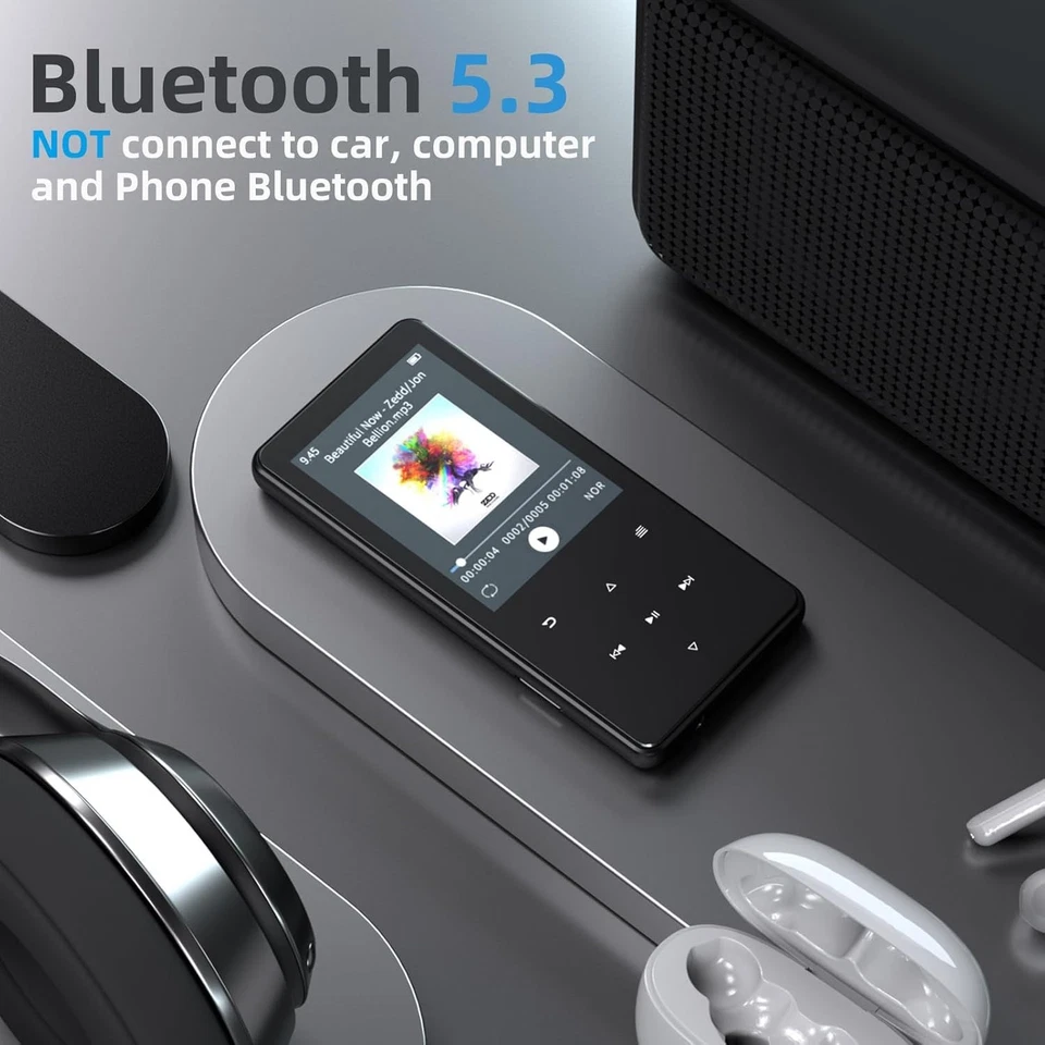 Reproductor MP3 64GB con Bluetooth 5.3, Máquina de Sonido Ruido Blanco para Niños, Foto 3 de 4