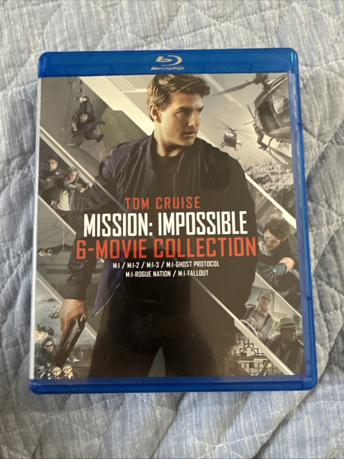 Mission Impossible 6 Movie Collection Blu-Ray 7-Disc Set 2018 Tom Cruise