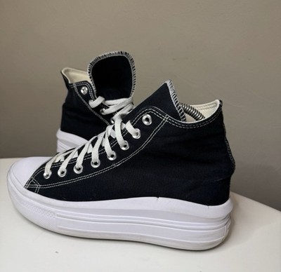 Converse Chuck Taylor All Star Move Platform - Black  Shoes Sneakers Women s 10