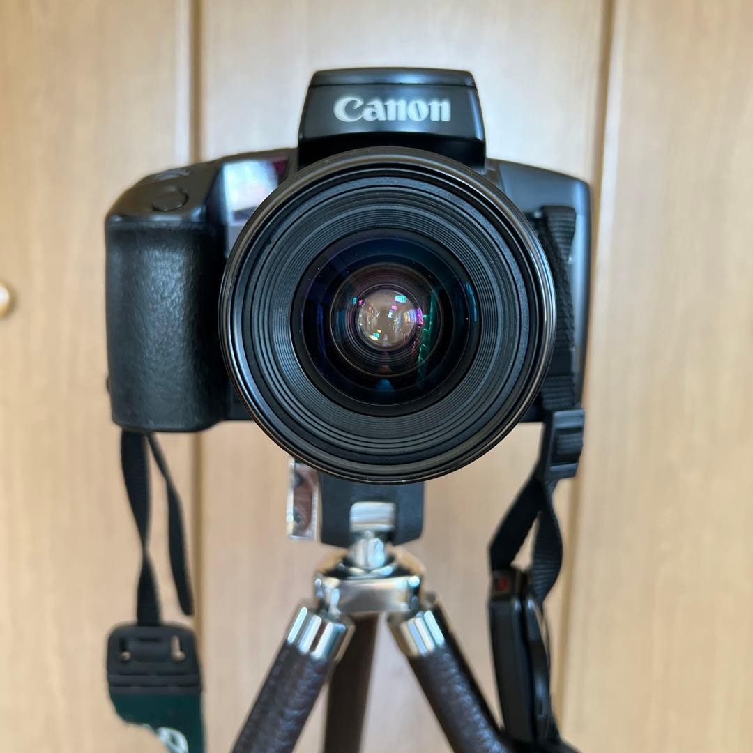 Canon EOS 100QD Camera with EF28-80mm and EF100-300mm Lenses