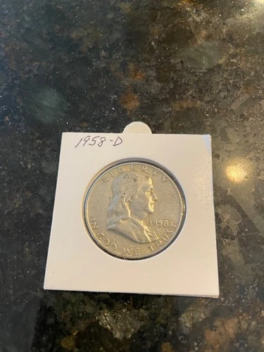 1958-D Franklin Half Dollar