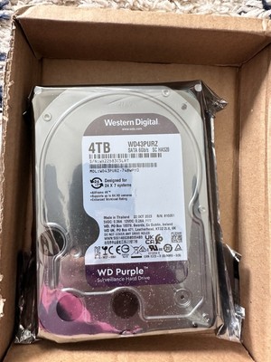 Western Digital 4TB Überwachungsfestplatte 