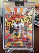 2025 Wild Card BRETT FARVE 8/20 Comix #ACBRD-BF- Refractor GREEN BAY PACKERS 🏈