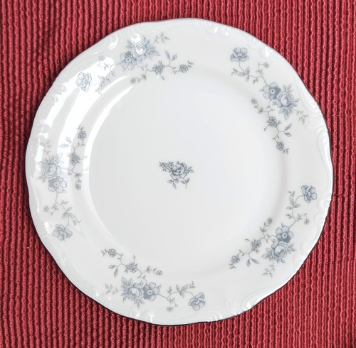 Vintage Johann Haviland Blue Garland China Bread Plate 6.125" Bavaria Germany