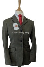 LADIES MEARS  GREEN TWEED SHOWING/ HUNTING  JACKET SIZE 12 (36)