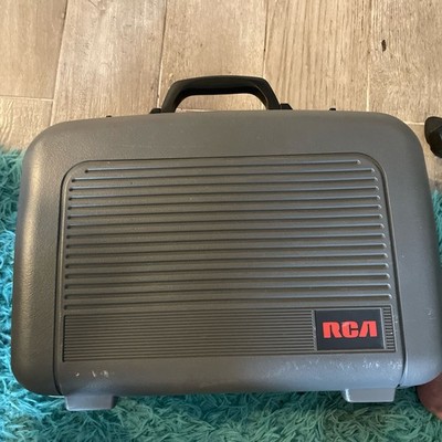 RCA CC415 VHS-C Camcorder w/ Case, Keys, Lenses, Battery & Cables   Untested