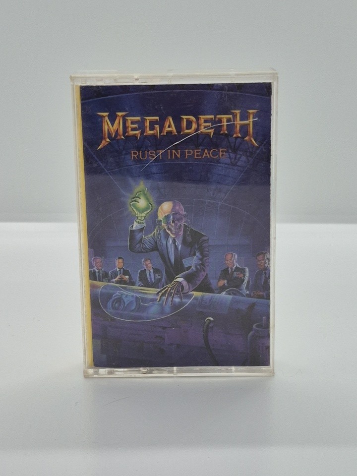 Rust in Peace by Megadeth (Cassette, Oct-1990, Capitol/EMI Records