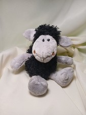 9" Black Sheep Plush Soft Toy By Junction Eighteen J18