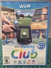 Wii Sports Club (Nintendo Wii U, 2014) - Tested/Working - CIB - RARE!