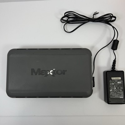 Maxtor Personal Storage 3200 External Hard Drive ~300GB USB Tested Working READ
