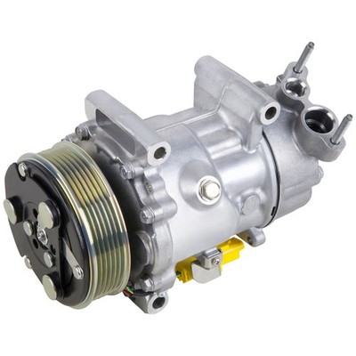 Genuine OEM Sanden A/C Compressor 1929 SD6V12 w/ 6 Poly Clutch 12V