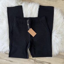 Quince NEW Ponte Knit Straight Leg Trousers Small QQ6697