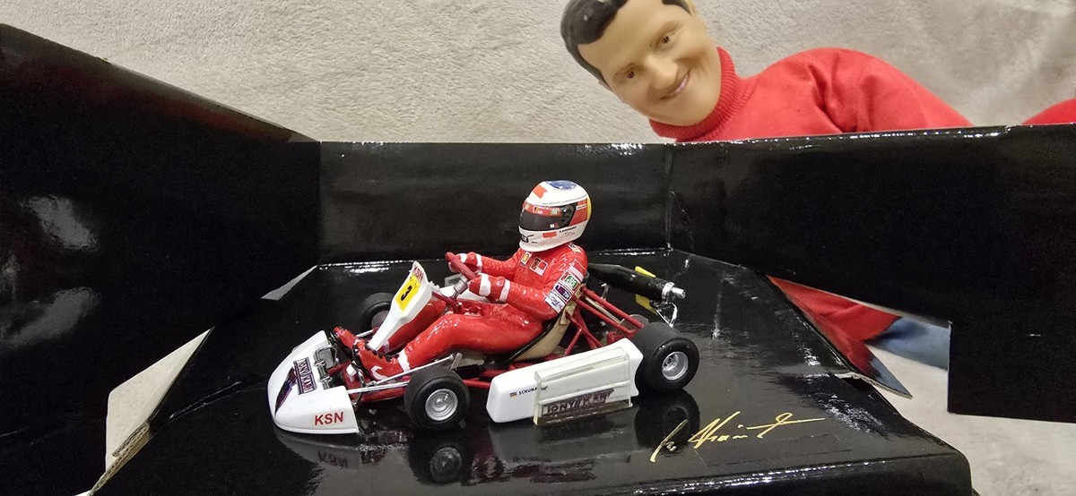 Go Kart Michael Schumacher 1:18 Minichamps | eBay