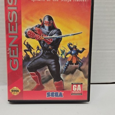 Shinobi III 3: Return of the Ninja Master (Sega Genesis) Complete Original Case