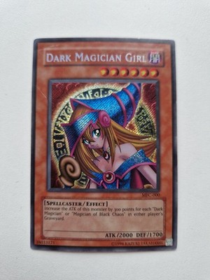 Yugioh Dark Magician Girl MFC-000 Secret Rare DMG Englisch NA american vintage