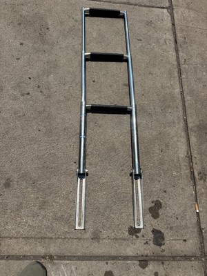Windline Marine Boat STAINLESS STEEL 3 STEP BOAT Telescopic BOARDING LADDER