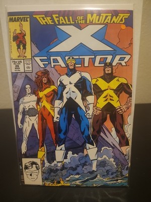 X-Factor #26 (Marvel Comics March 1988). The Fall Of The Mutants 