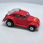 Matchbox Superfast #31 Red Volks Dragon Vintage 1971 Lesney VW Bug/Beetle Great!