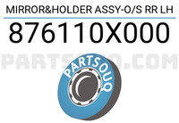 Spiegelglas Links - Hyundai I10 2008