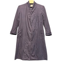 Vintage State-O-Maine Steigers Geometric Print Robe Blue Red Washable Housecoat