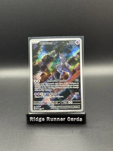 Pokemon Card TCG - Mewtwo SVP 052 Black Star Promo Scarlet & Violet 151 Promo