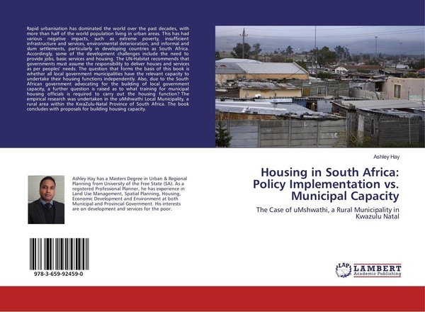 Housing In South Africa: Policy Implementation Vs. Municipal Capacity Ashley Hay-image