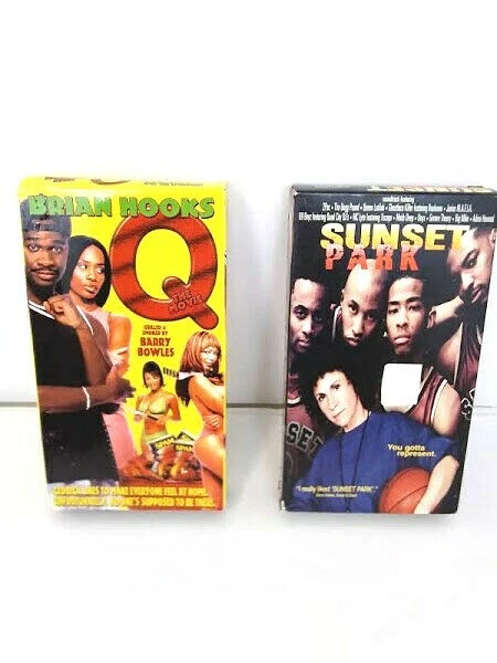 VHS Tape Movies Caught Up Booty Call Sunset Park Q Box Covers Set Of 4 IN STOCK - Image 2 of 4