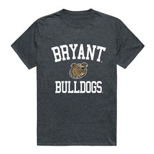 Bryant University Bulldogs BU NCAA College Cotton Graphic Black Tee T Shirt