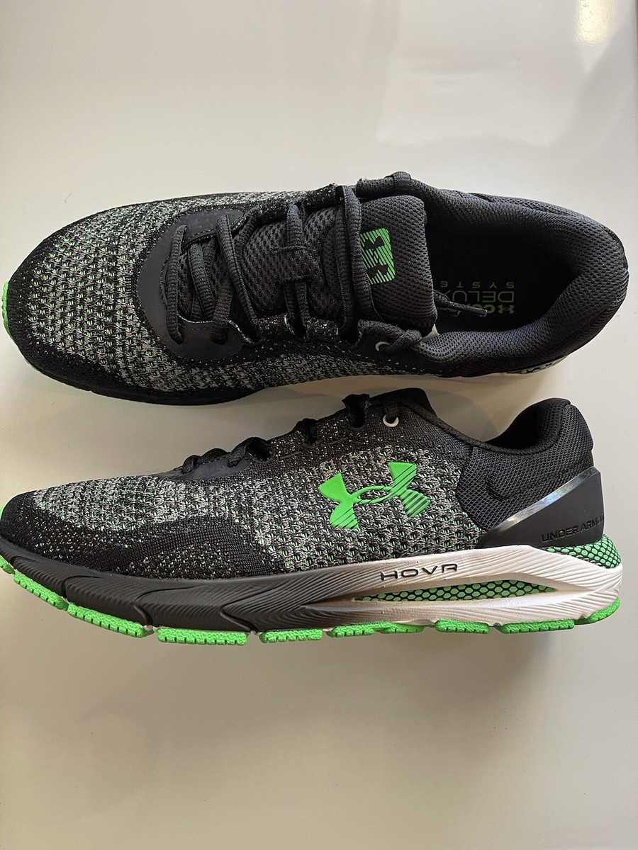 Under Armour HOVR Intake 6 Mens Size 10 Black Green Comfort Deluxe System Shoes 81T1yERvSYL._AC_SL1500_.jpg main image 2