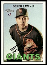 2016 Topps Heritage #697 Derek Law 29676