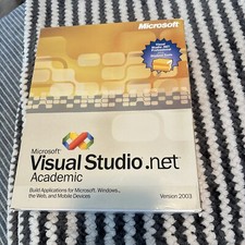 Microsoft Visual Studio.net Academic 2003 New Set