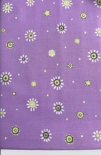 Susybee Sunburst WHIMSY DOTS Lavendar Quilt Fabric Sold by 1/2 yd #20104-640